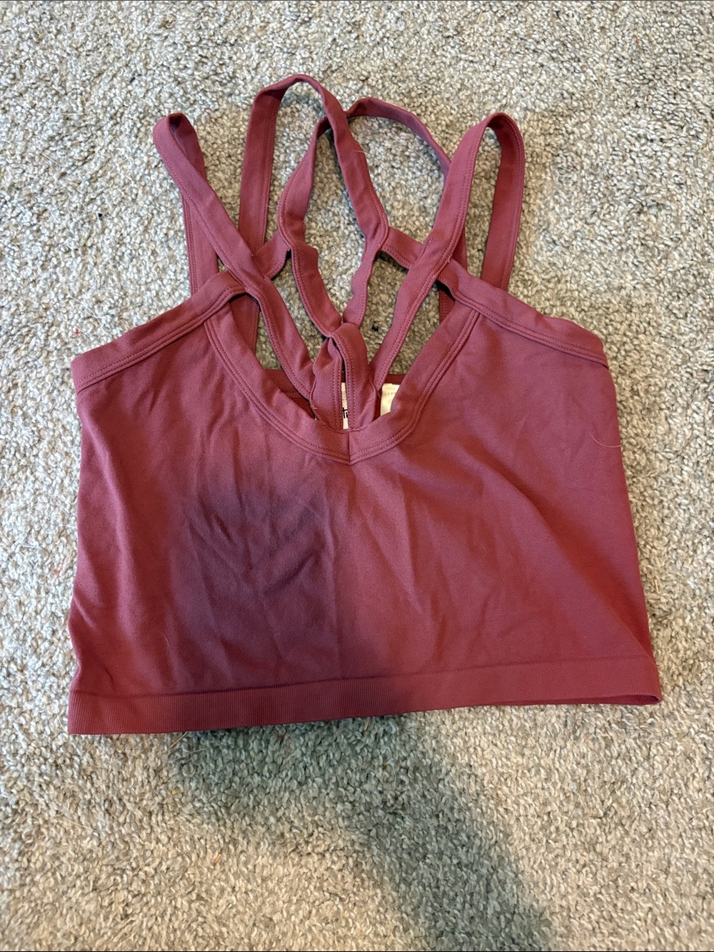 Daytrip Mauve Strappy Bralette